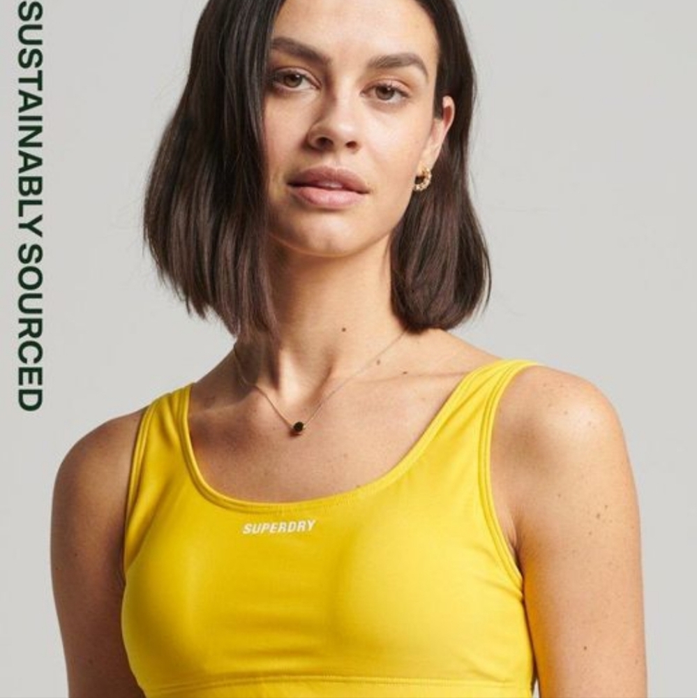 SUPERDRY yellow 💛 bikini top